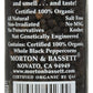 Morton & Bassett Organic Whole Black Peppercorns, 2 Ounce (Pack of 3)
