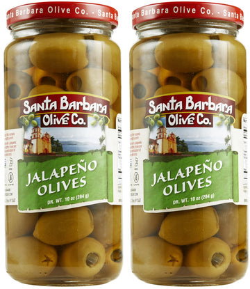 Hand Stuffed Jalapeno Olives 10 Oz, 2 Pack