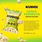 Kudo - Garlic Parmesan Kettle-Popped Protein Popcorn - Whole Grain, No Preservatives, No Artificial Flavors, Zero Trans Fat, Tas