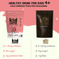 Kiid Coffee - Organic Caffeine-Free Coffee for Kids - 12 Vitamins & Minerals, 4g Prebiotics - 12 Servings - Non-GMO, Gluten-Free