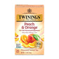 Twinings Herbal Tea, Peach & Orange, Caffeine-Free, 20 Teabags, Individually Wrapped, Enjoy Hot or Iced, 20 Count