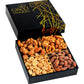Thanksgiving Flavored Nuts Gift Box - 4 Variety Sampler - Gourmet Nut & Pretzel Basket - Gift Tray For Birthday, Holiday, Get Well, Sympathy, Anniversary, Care Package