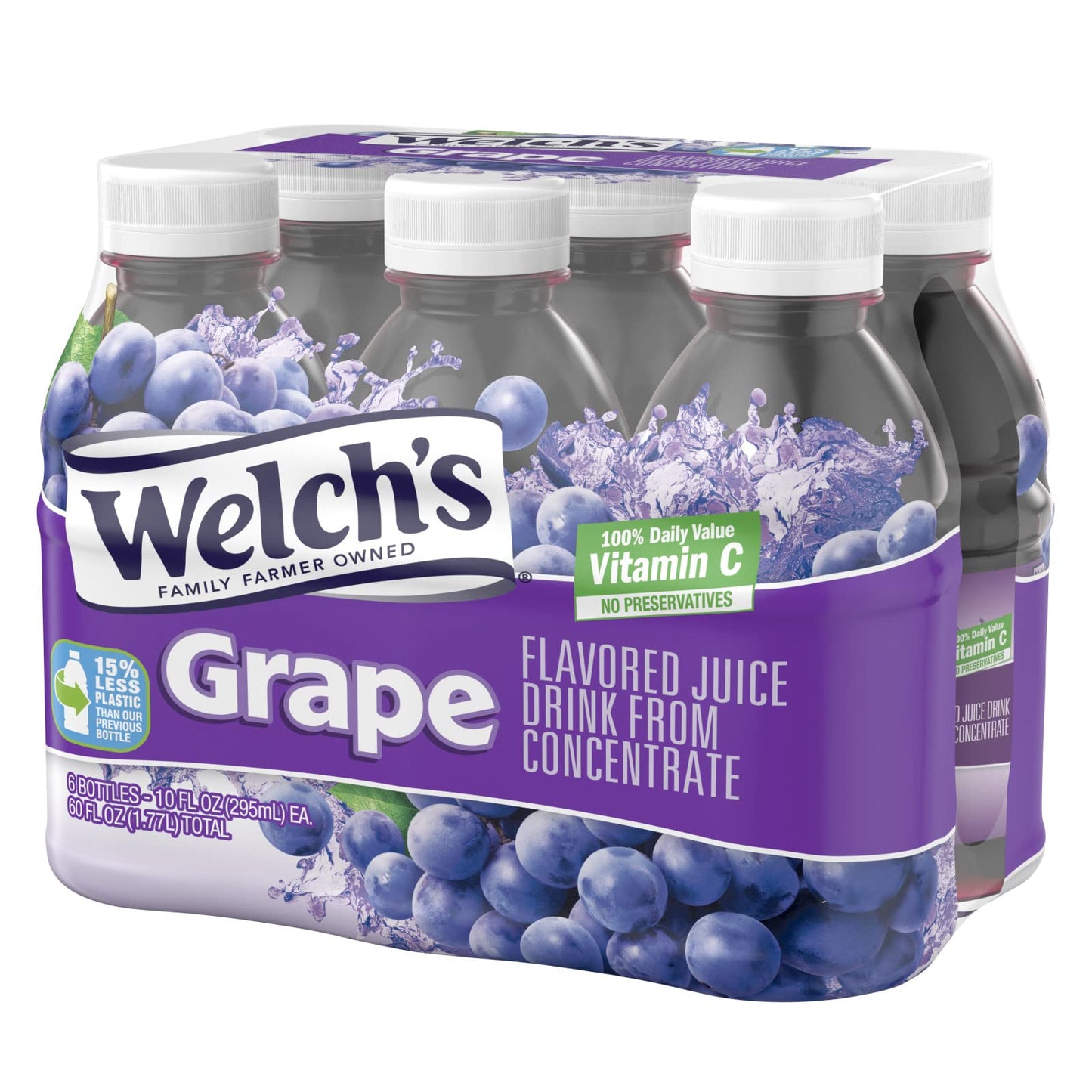 Welchs Grape Drink, 10 oz - Pk of 24