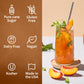 Syruvia Peach Syrup - Peach Syrup Flavor, 25.4 Fl Oz - Perfect For Cocktails, Ice Tea, Desserts, Italian Sodas, Ice And More, Ko