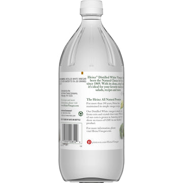 Heinz All Natural Distilled White Vinegar 5% Acidity, 32 Fl Oz Bottle