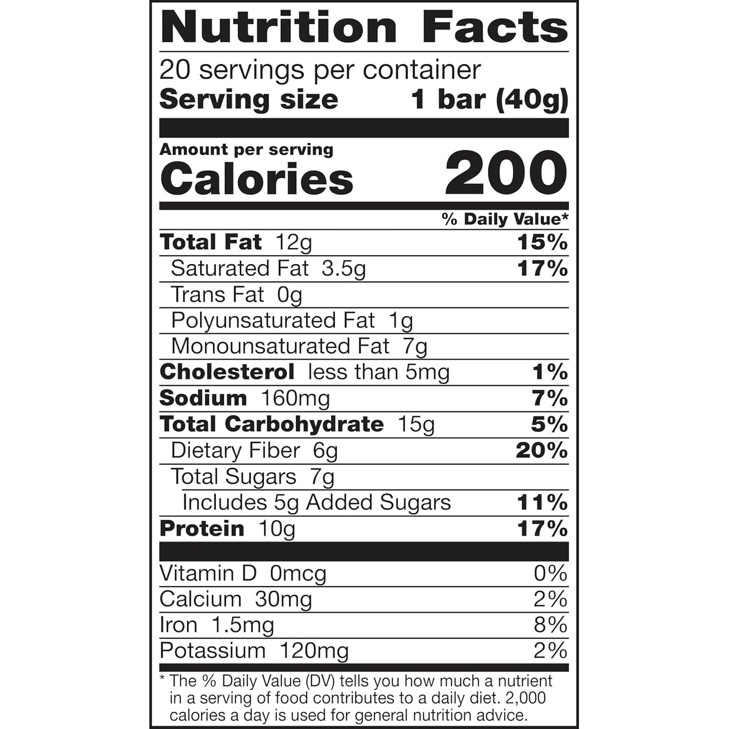Nature Valley Protein Chewy Bars, Peanut Butter Dark Chocolate, 20 Count, 28.4 oz