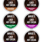 Mauds Flavored Hot Chocolate Variety Pack  48ct  Recyclable Single Serve Pods  Compatible with Keurig K Cups Maker