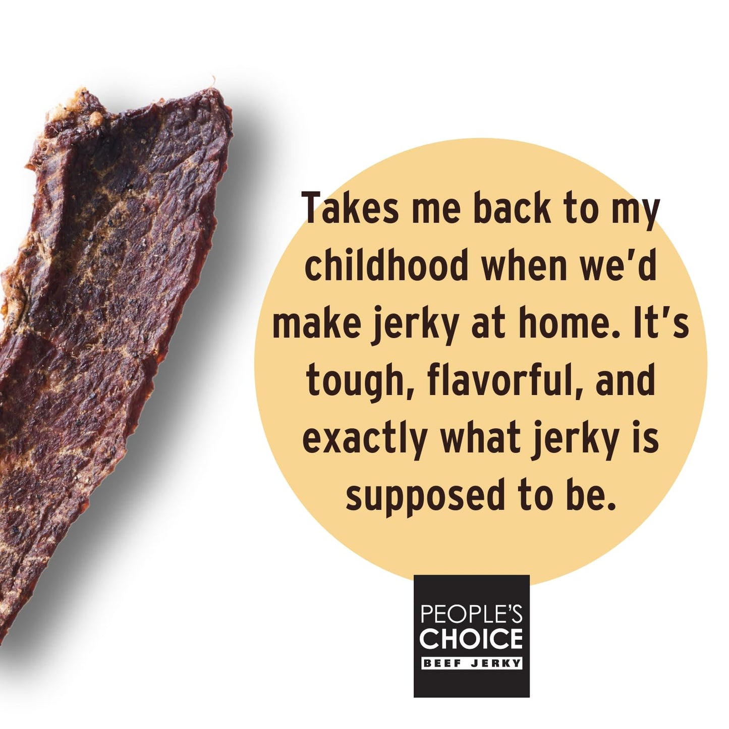 Peoples Choice Beef Jerky - Original Flavor - Sugar Free, Zero Carb, High Protein - 16 Ounce Bag
