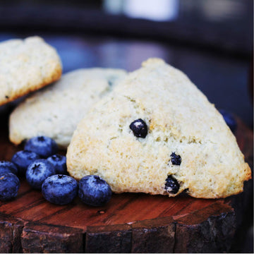 English Scone Mix, Wild Blueberry By Sticky Fingers Bakeries – Easy To Make English Scones Fresh Baked, Makes 12 Scones (2Pk)