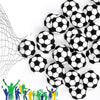 Edible Soccer for Cupcake Decorations,32 PCS,Football Sprinkles,Soccer Cake Toppers,Ball Shaped Sugar Sprinkles,Cookies,Donuts I
