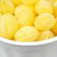 The Hampton Popcorn Company Claeys Sanded Lemon Drops Hard Sour Candy 5 Pound Bulk Bag