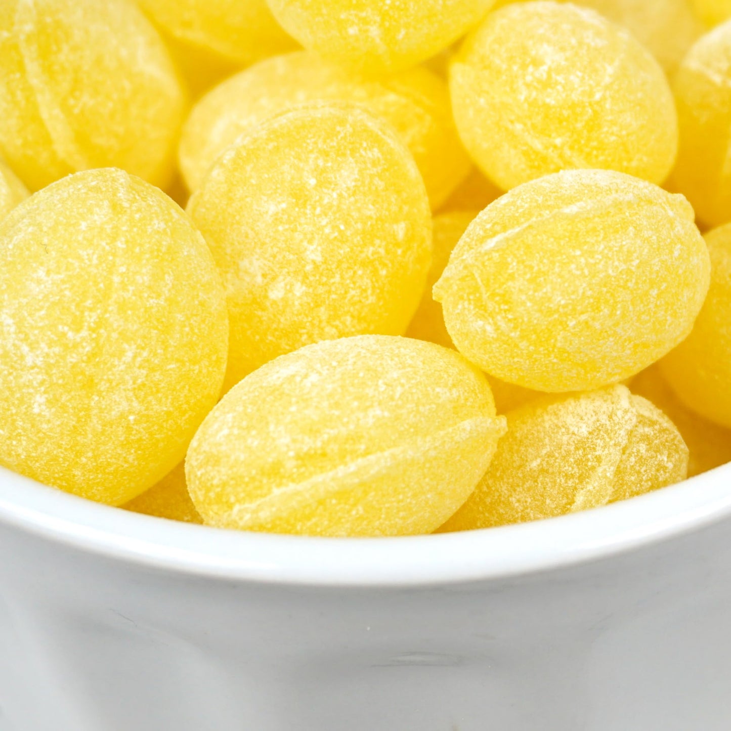 The Hampton Popcorn Company Claeys Sanded Lemon Drops Hard Sour Candy 5 Pound Bulk Bag
