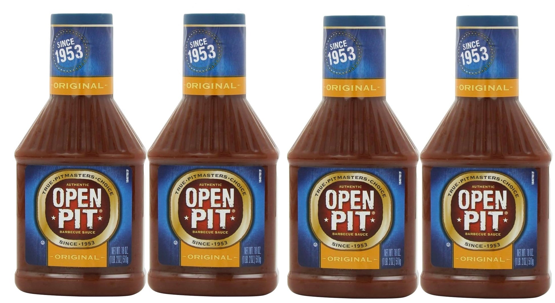 Open Pt Original BBQ Sauce, 18 Oz 4pk