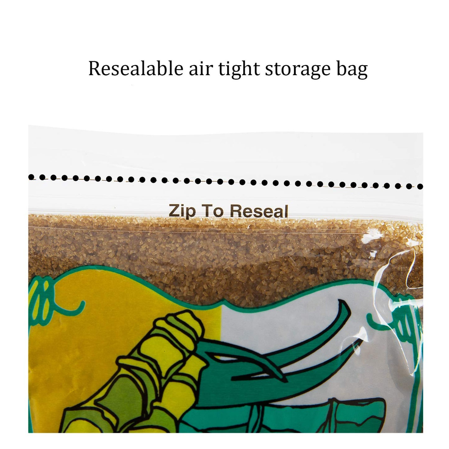 Demerara Brown Sugar - Made From Pure Sugar Cane, Product of Mauritius, Kosher | 56 Oz - By Jamaican Choice