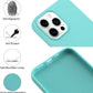 Amytor Designed For Iphone 13 Pro Max Case, Silicone Ultra Slim Shockproof Phone Case With Soft Anti-Scratch Microfiber Lining,