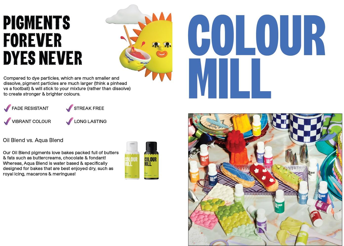 Colour Mill Oil-Based Food Coloring, 20 Milliliters Olive