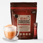 MATCHA DNA 10-in-1 Instant Mushroom Coffee Cappuccino - Brazilian Dark Roast, 10.58 Ounce, 15 Packets, Serve Hot or Iced