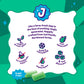 Joyride Gum - 12 Packs - Superfresh Spearmint - Aspartame & Sugar Free, Low Carb, Vegan, Healthy Chewing Gum - 50 Count (12 Pack
