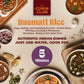 The Cumin Club Basmati Cumin Rice - Instant Meals, Pack of 3, 2.5 Ounce Each - Healthy and Flavorful Indian Food