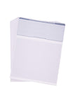 Checkomatic Computer Check Paper - 100 Pack - Top Blank Stock Checks - Security Features  Laser Printer Compatible - Blue Diamon
