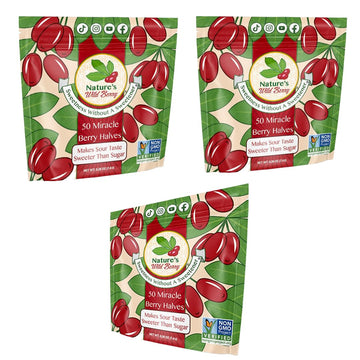 Natures Wild Berry 3 Count Freeze-Dried Berry Box for 50 Pack Program