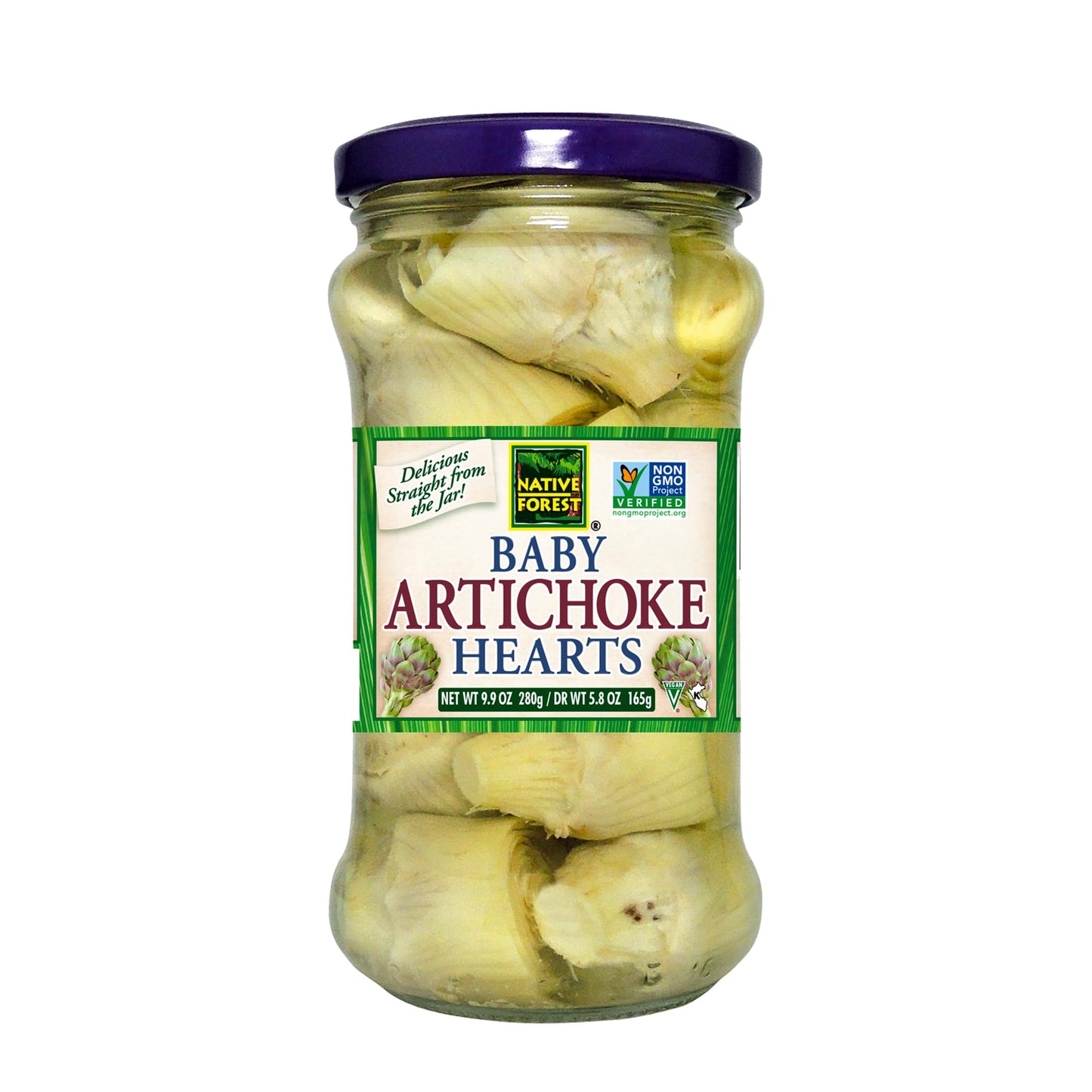 Native Forest Baby Artichoke Hearts, 9.9 Ounce jar (Pack of 1)