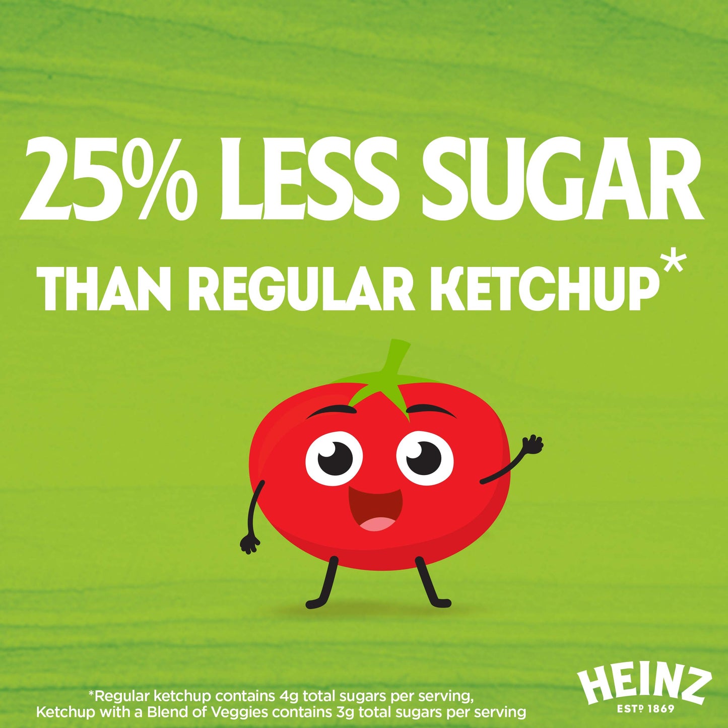 Heinz Tomato Ketchup With A Blend Of Veggies, 19.5 Oz