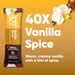 IQBAR Mushroom Coffee Packets - Vanilla Spice - 40 Servings - Sugar Free, Keto, Vegan