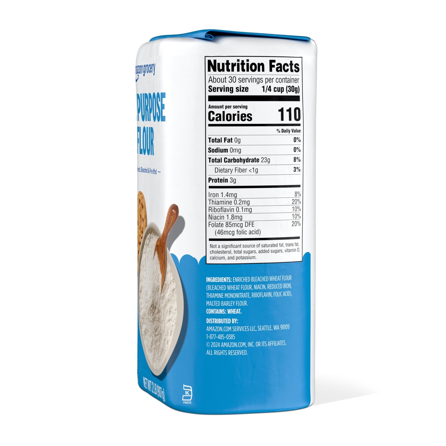 large online retailer Grocery All Purpose Flour, 2 lb Pack, Previously large online retailer Fresh, Packaging May Vary