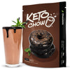 Keto Chow Chocolate Core Keto Meal Replacement Shake Powder, Dairy Free, 33 Ounce Pack