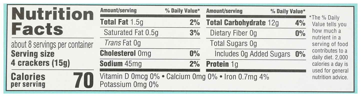 365 by Whole Foods Market, Organic Original Water Crackers, 4.4 Ounce