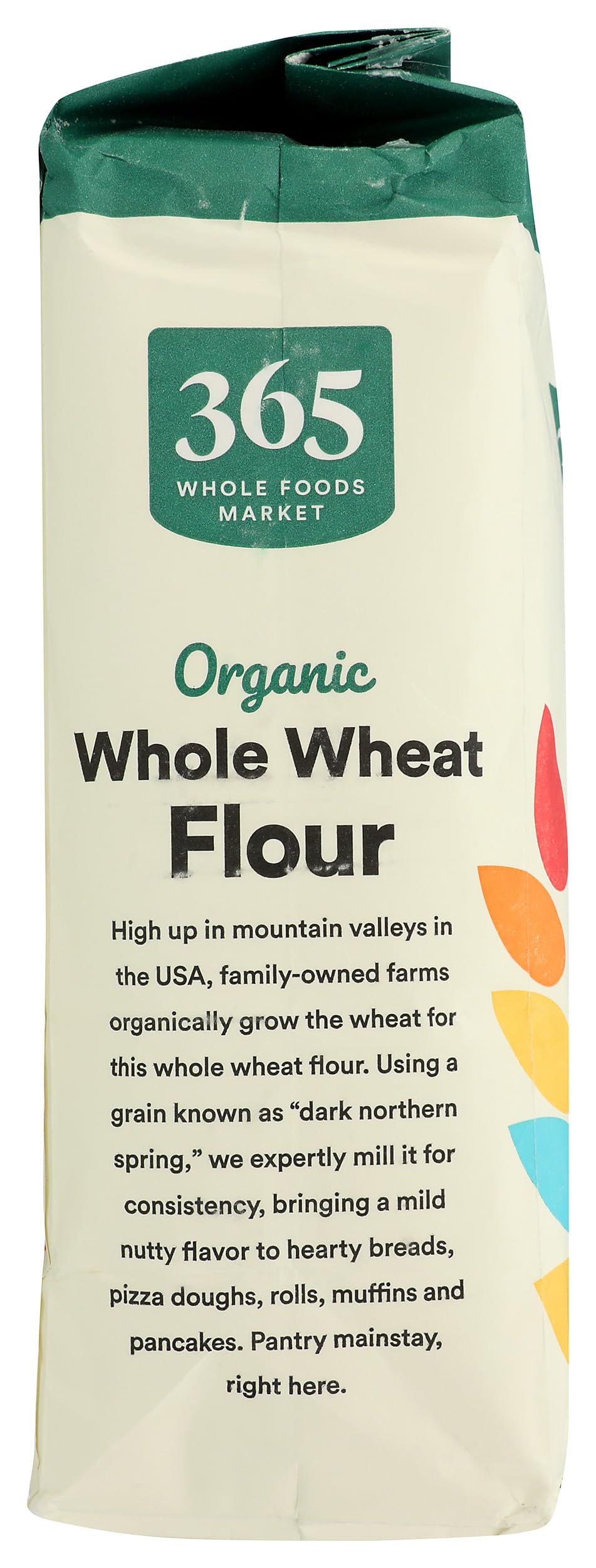 365 by Whole Foods Market, Organic 100% Whole Wheat Flour, 80 Ounce