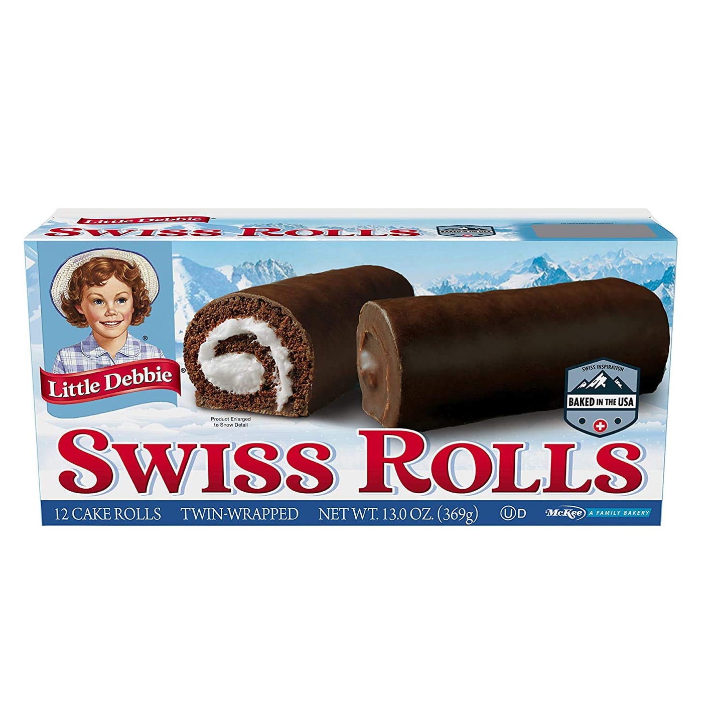 Little Debbie Variety Pack, 1 Box Each Of Zebra Cakes, Cosmic Brownies, Honey Buns, Oatmeal Creme Pies, And Swiss Rolls, 48 Piec