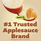 Motts No Sugar Added Caramel Apple Applesauce Cups, 3.9 oz cups, 72-count, Made With Real Fruit, Good Source of Vitamin C, On-th