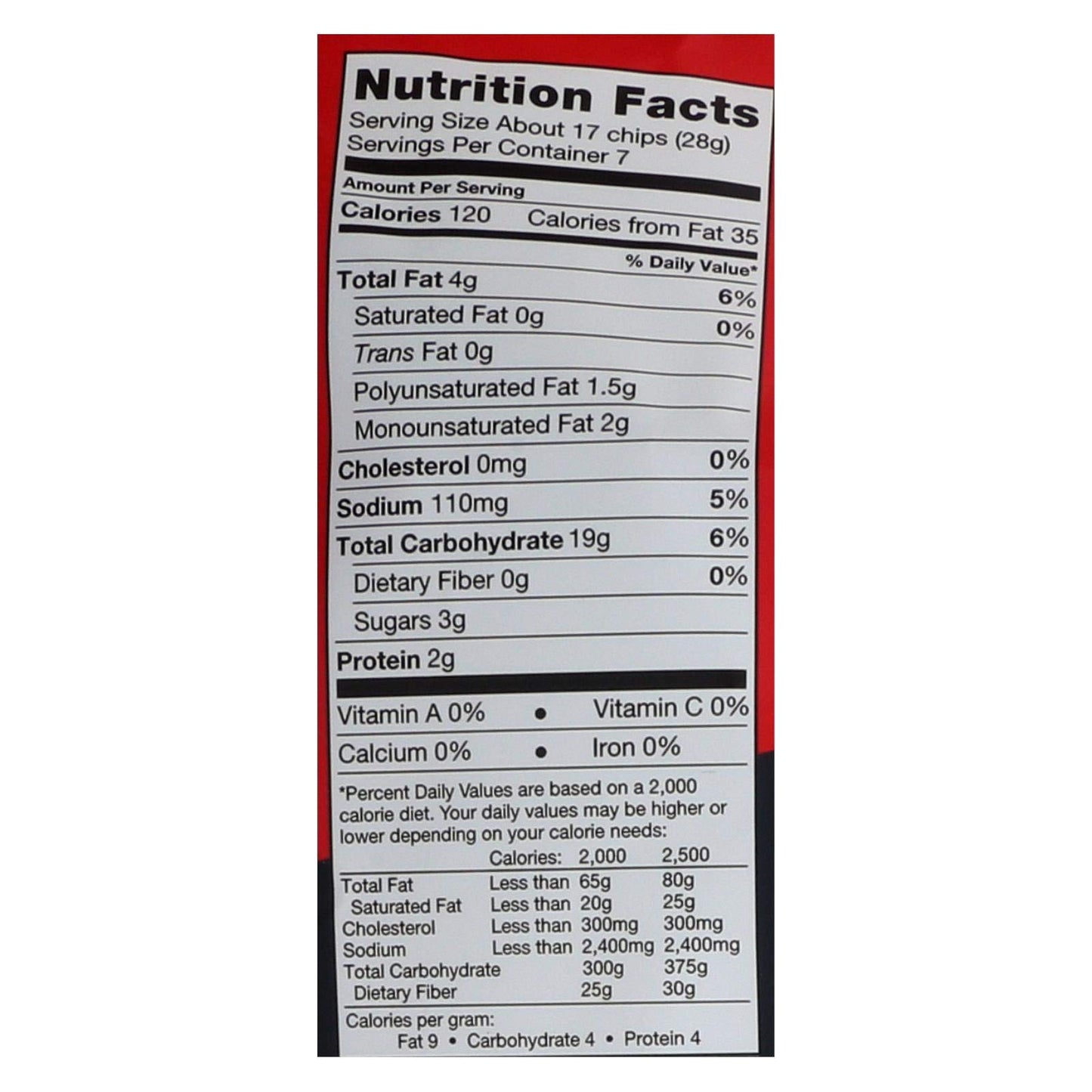 Our Little Rebellion Chips - Carnival Kettle - Case Of 12-7 Oz
