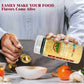 Himalayan Chef Garlic Salt, Plastic Shaker, 12.35 Oz