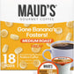 Maud's Decaf Banana Flavored Coffee Pods, 18 ct, Decaffeinated Medium Roast Flavored Coffee in Recyclable Single Serve Pods - 10