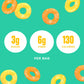 SmartSweets SMART SWEETS Peach Rings, 1.8 OZ