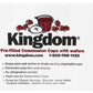Kingdom Prefilled Communion Cup With Wafers(100 Ct-Red Juice) Sealed In A Single-Serving Container With 1-Year Shelf Life, Perfe
