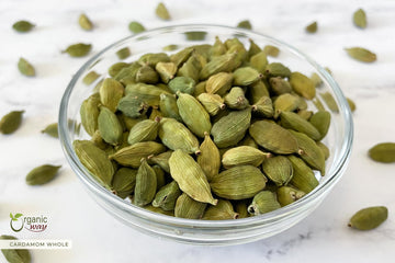 Organic Way Green Cardamom Whole Pods, Hari Elaichi (Elettaria Cardamomum) - Kosher & Usda Certified | Vegan, Non-Gmo & Gluten F