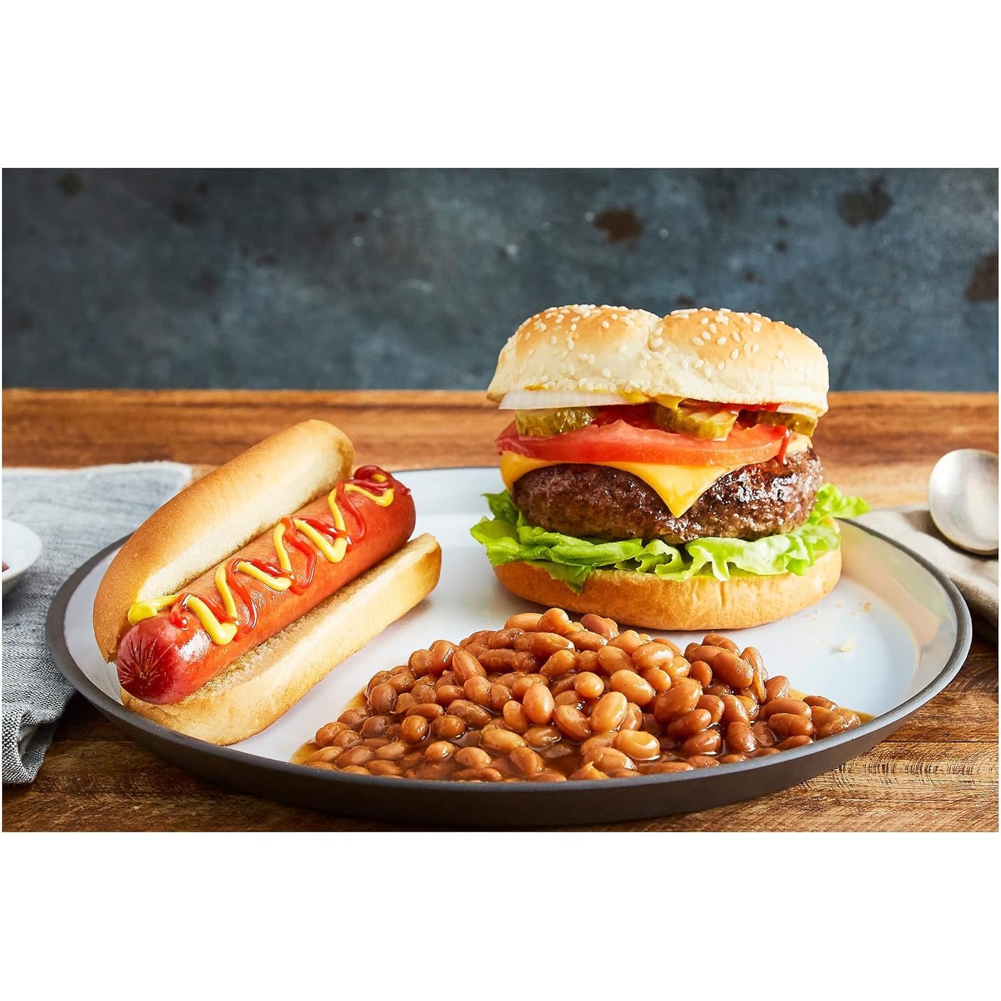 Bushs Best Baked Beans, Country Style, 8.3 Oz, Pack of 8