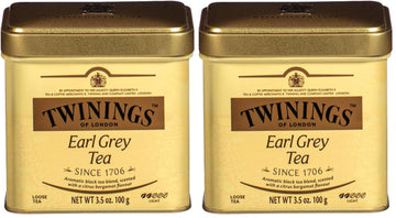Twining Tea Loose Earl Grey, 3.5 oz (Pack of 2)