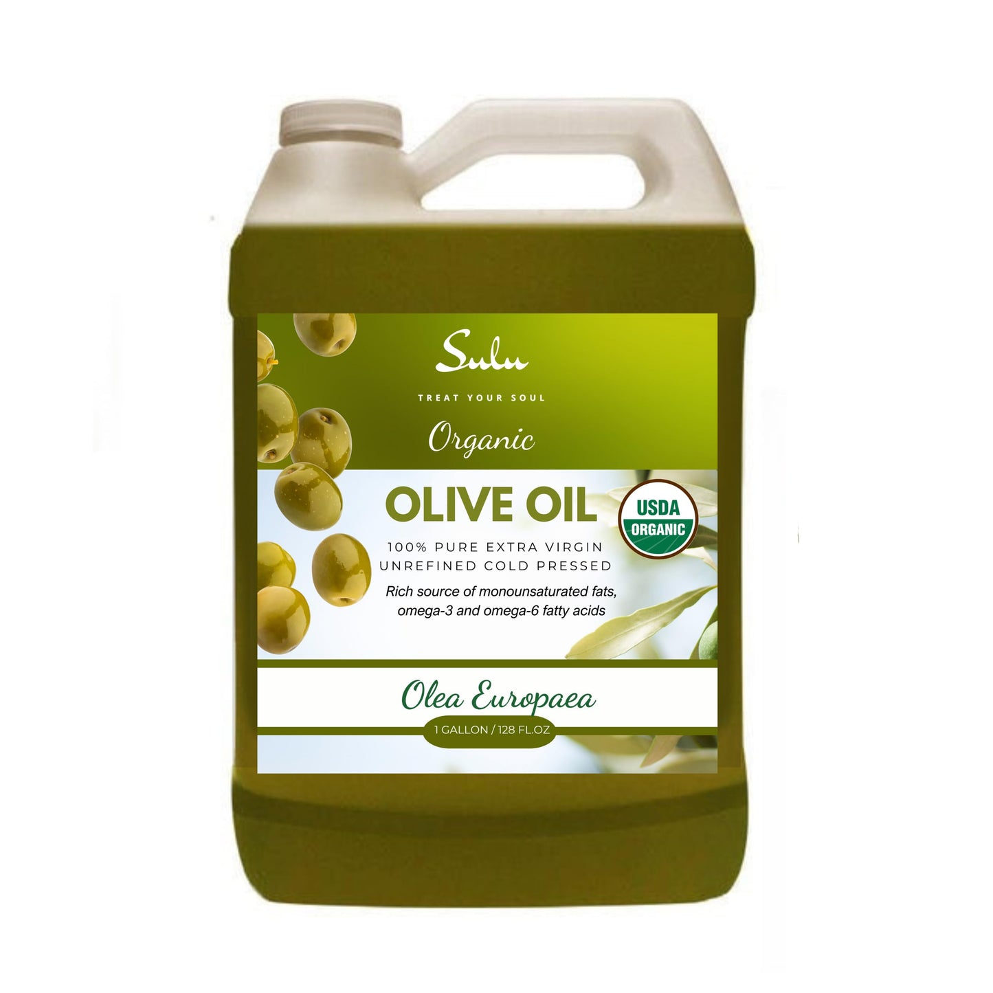 64 FL.OZ Organic Extra Virgin Olive Oil Cold Pressed
