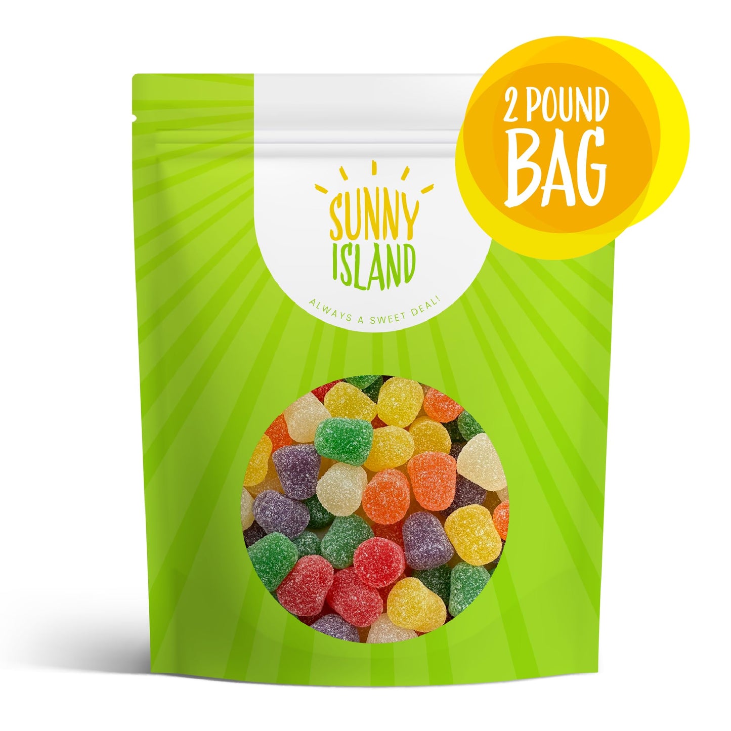 Spice Drops Jelly Candy | 2 Pound Bag | Assorted Flavors, Nostalgic Sweets
