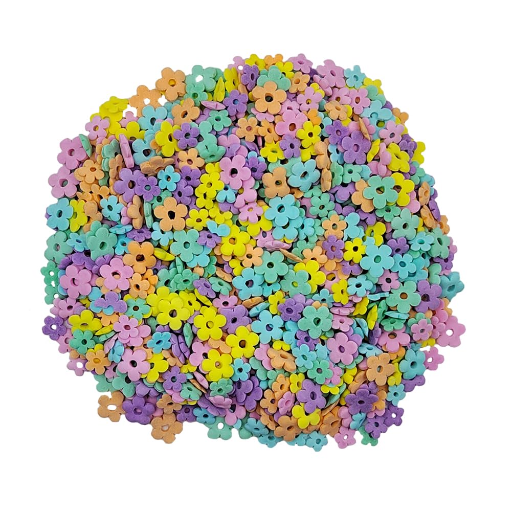 Eastron Edible Spring Flowers Sprinkles Flower Sprinkles For Cake Decorating Confetti Sprinkles For Cupcakes, Ice Cream, Cookies