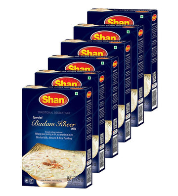 Shan Special Badam Kheer Traditional Dessert Mix 4.29 oz (150g) - Powder for Milk, Almond and Rice Pudding - Suitable for Vegeta