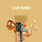 KIND THINS Caramel Almond & Sea Salt Bars  0.74 Ounce  Gluten Free  4g Sugar  10 Count (Pack of 6)