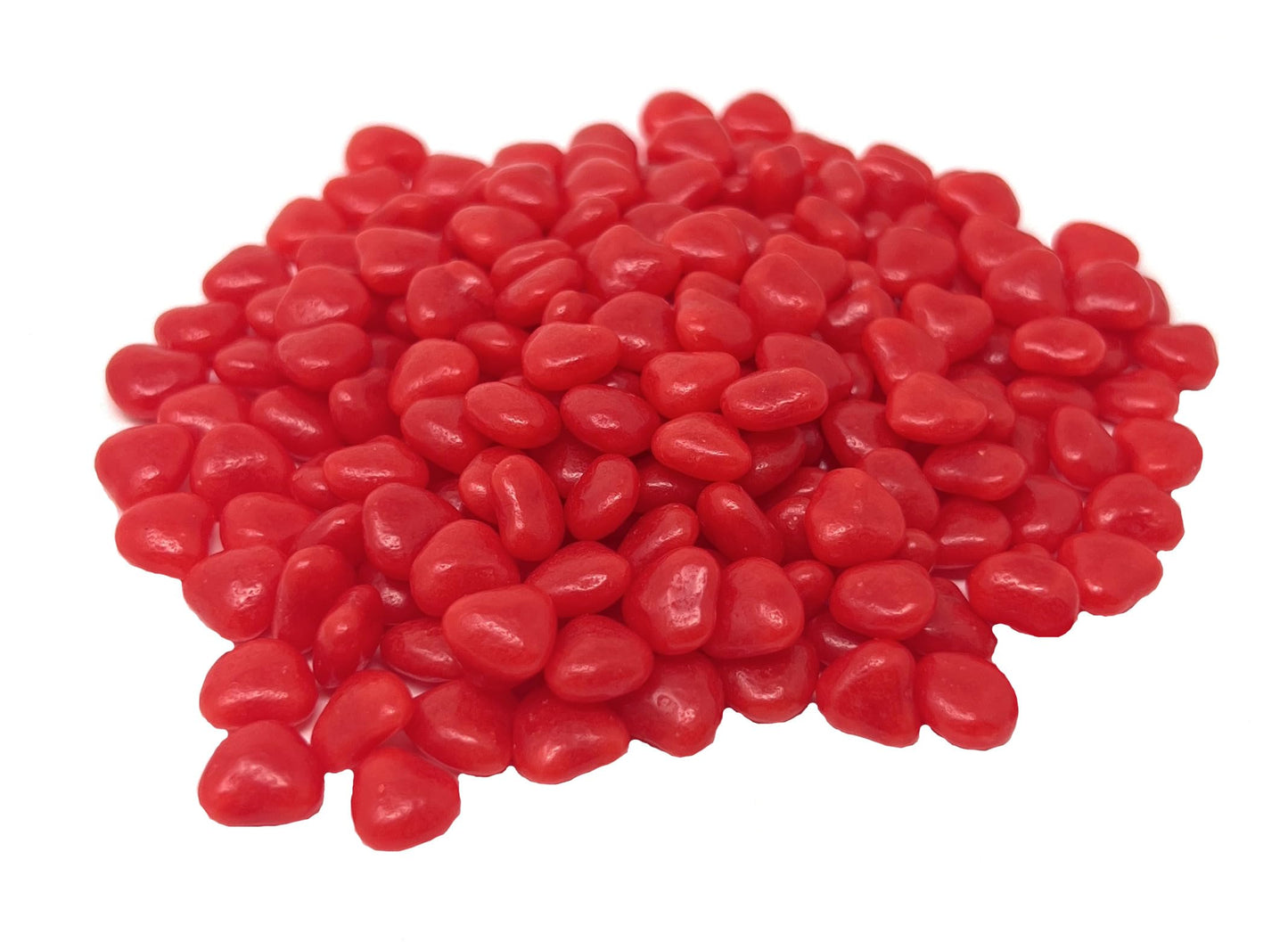 YANKEETRADERS Hearts Candy, Cinnamon Flavor, 2 Pound, Red
