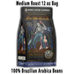 Bones Coffee Company Army Of Dark Chocolate Whole Coffee Beans, Dark Chocolate Flavor Low Acid Flavored Coffee, Made with Arabic