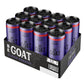BeGOAT ZERO SUGAR Strawberry Acai Energy Drink | 200 Mg Caffeine | Vegan, Gluten-Free | 12 FL OZ (Pack of 12)